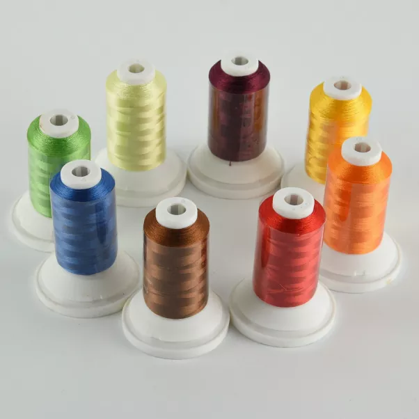 Конец за бродиране от вискозна коприна Muti Color 150d2
